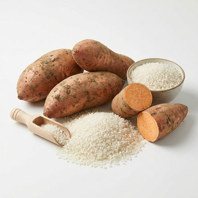 Rijst & zoete aardappel